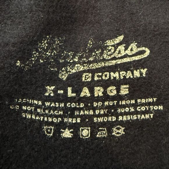 Madness & Co Sweatshirt Pullover Comic Graphic Print Japanese Black XL - Picture 5 of 11